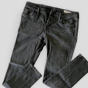 ALL SAINTS Cigarette Jeans (Black, Size 34)